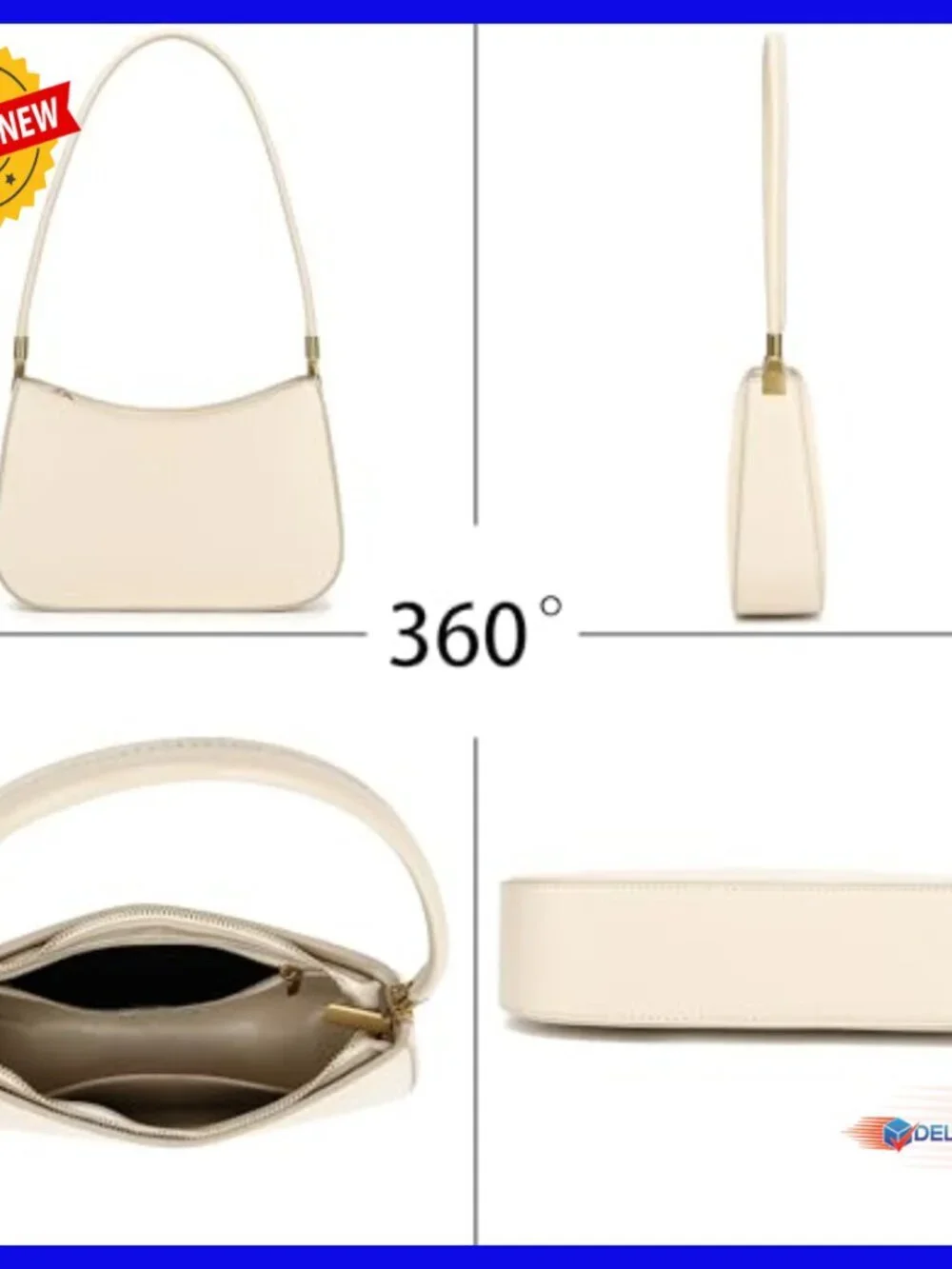 Genuine Leather Shoulder Bag Small Tote Purse Mini Handbag